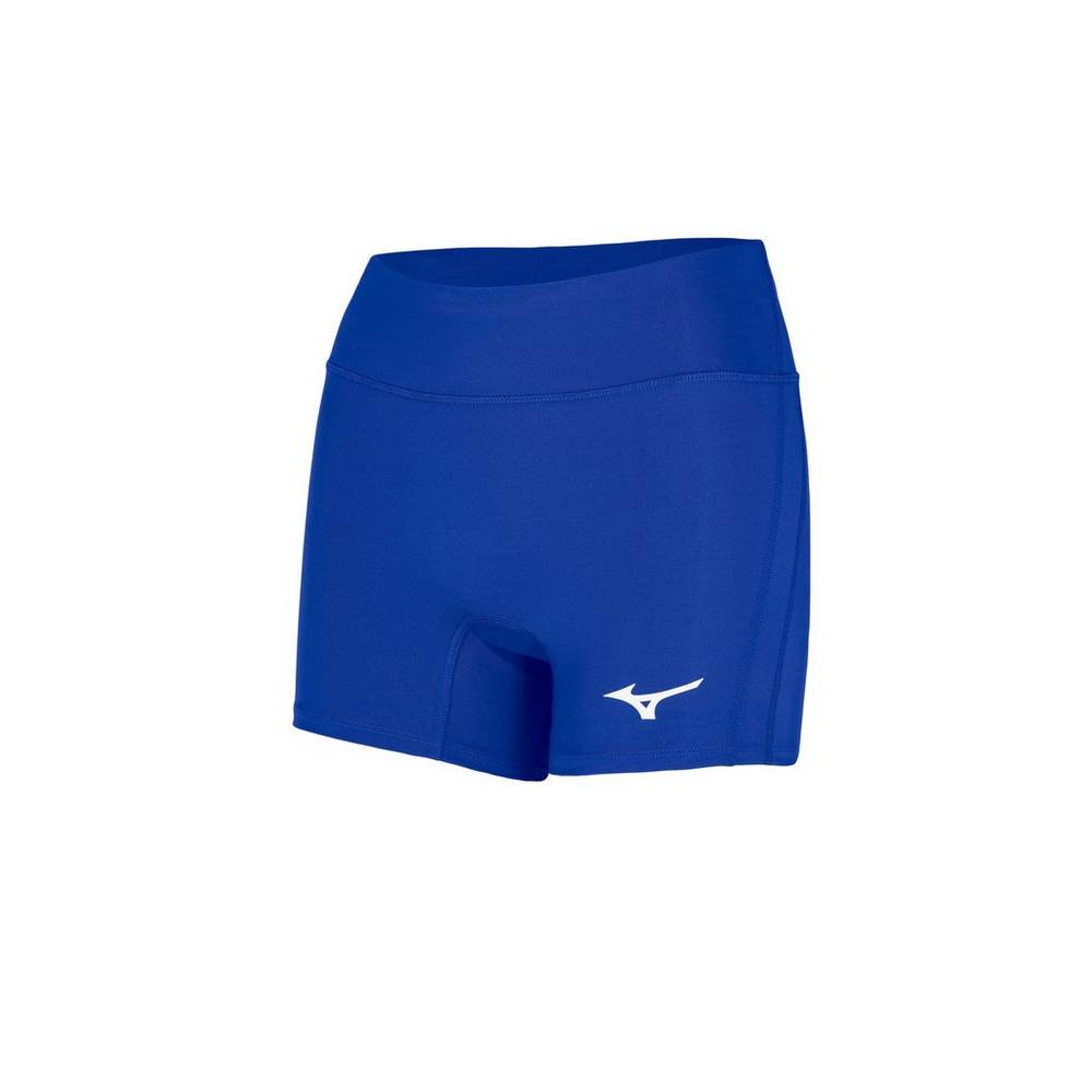 Pantaloncini Mizuno Pallavolo Elevated 4" Inseam Donna - Blu Reale - 62709-VJNC